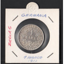 GERMANIA IMPERO 1 Mark 1911 Argento Zecca G Q/Fdc